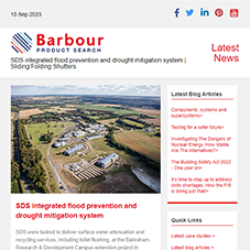 SDS integrated flood prevention and drought mitigation system | Sliding/Folding Shutters